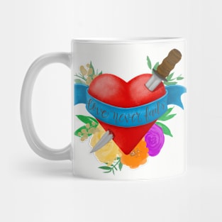 Love Never Fails Mug